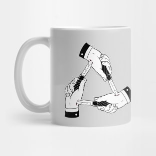 Triangle Hands Mug